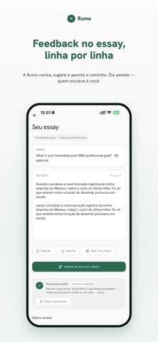 Rumo - Admissão no exterior screenshot