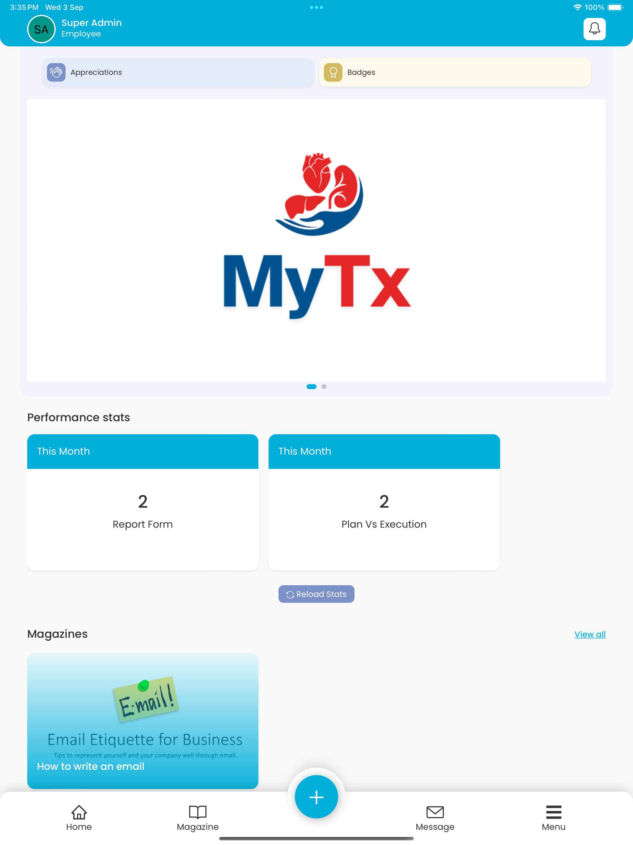 MyTx Rapport screenshot 11