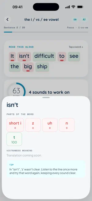 Loana: English Pronunciation screenshot 4