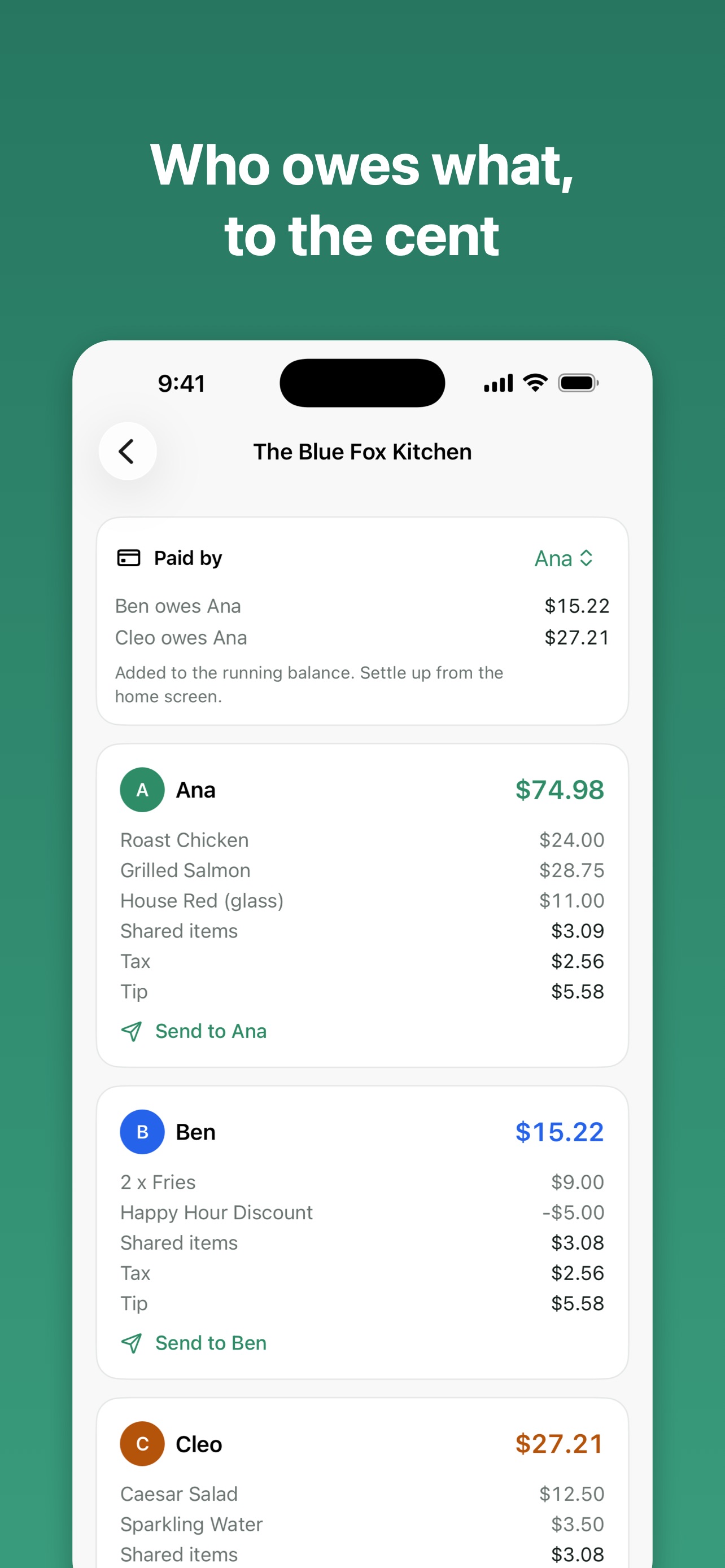 Screenshot 6 of Split Jar: Receipt Splitter