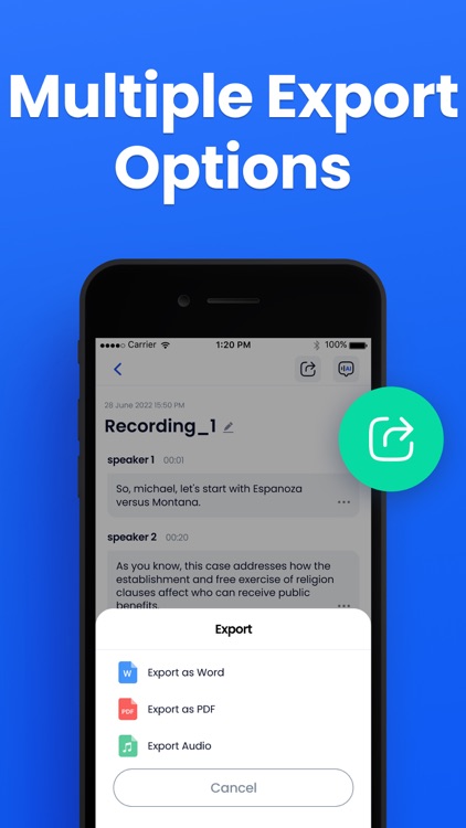 xTranscribe - AI Audio to Text screenshot-4
