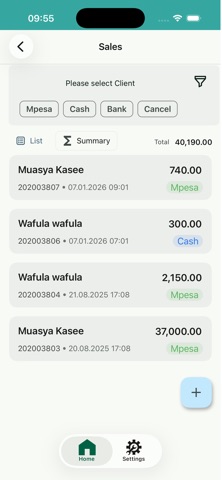 Krutec Kasse screenshot