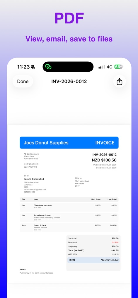My Invoices - App de Economía y empresa | MWM