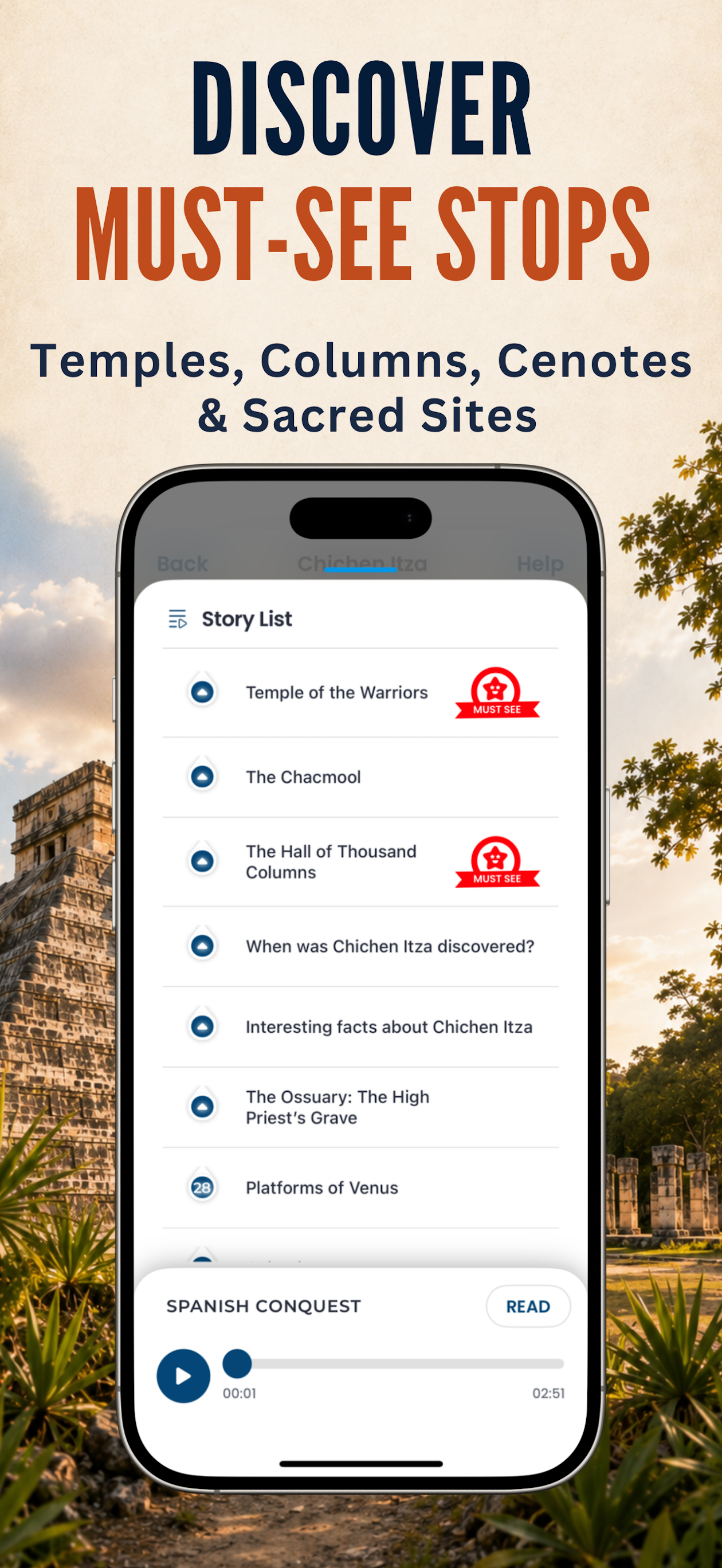 Chichen Itza: GPS Audio Guide screenshot 6