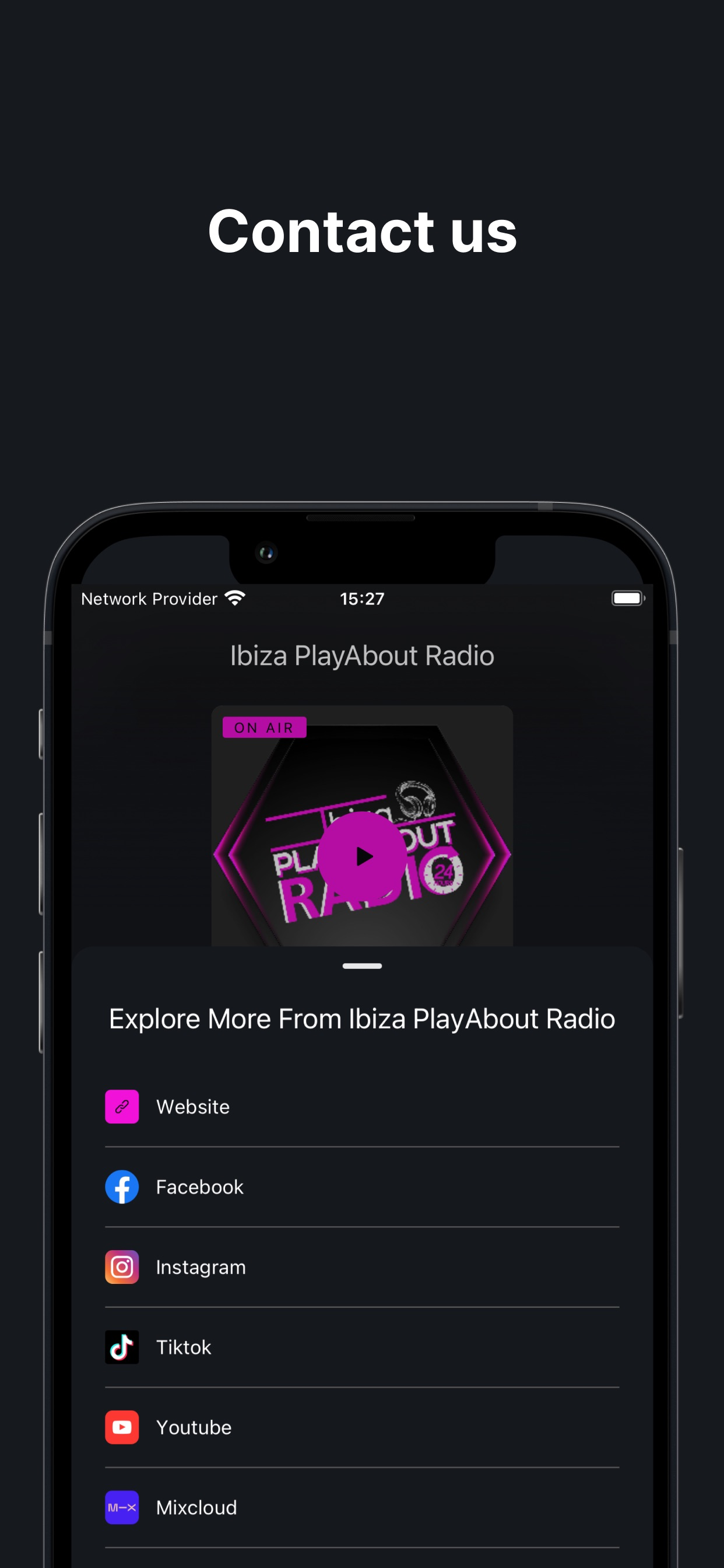 Ibiza PlayAbout Radio screenshot 3