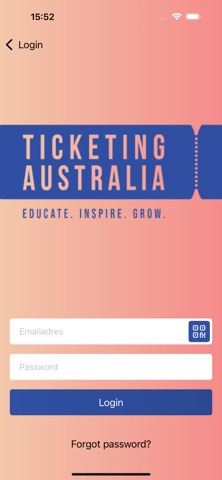 Ticketing Australia 2025 screenshot