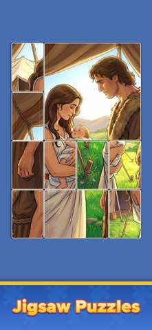 Bible Jigstory: Jigsaw Puzzle iPhone screenshot