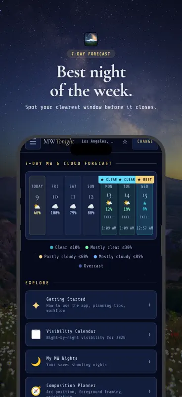 Milky Way Tonight screenshot 3 of 7