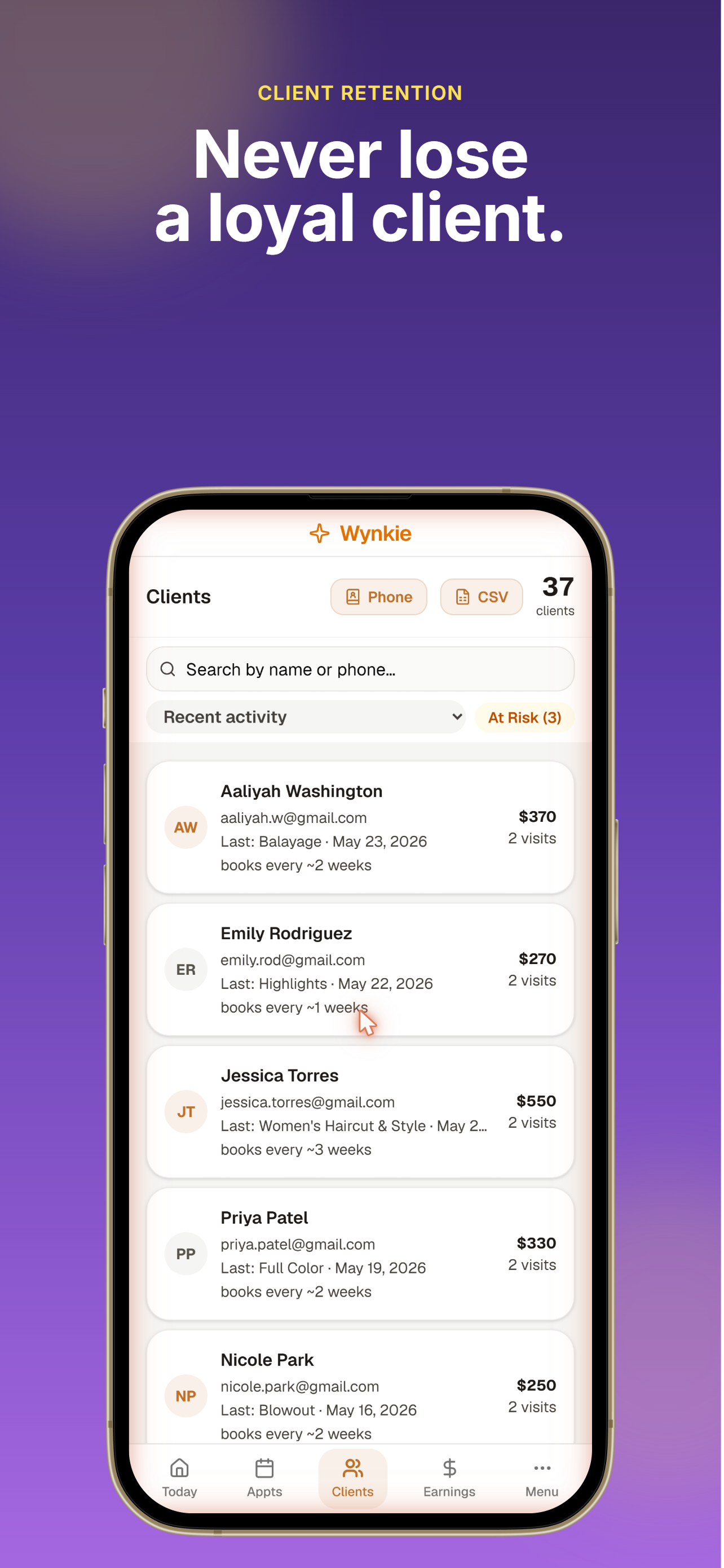 Wynkie: Booking & Payments screenshot 9