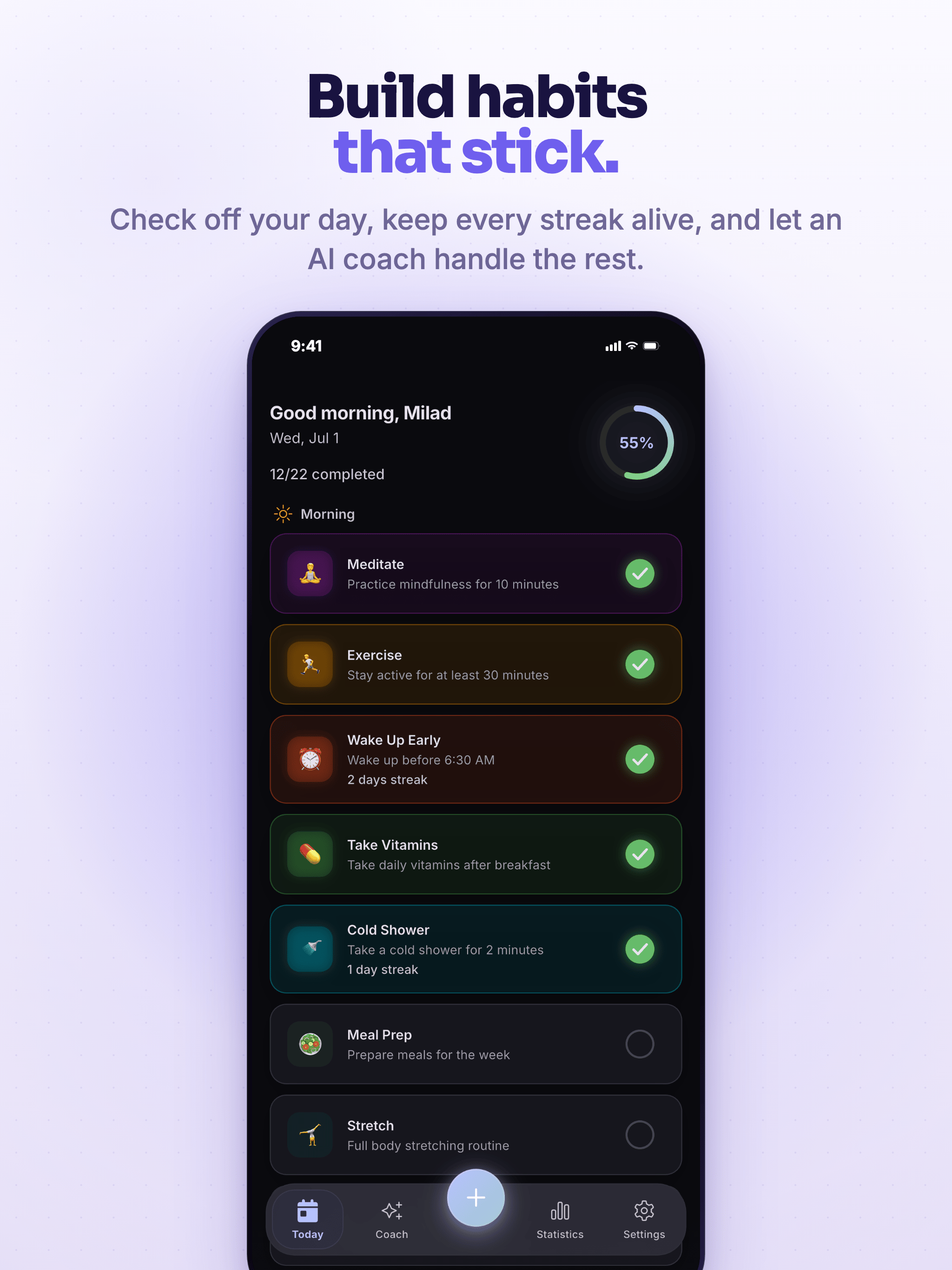 Habit Mind: AI Habit Tracker screenshot 7