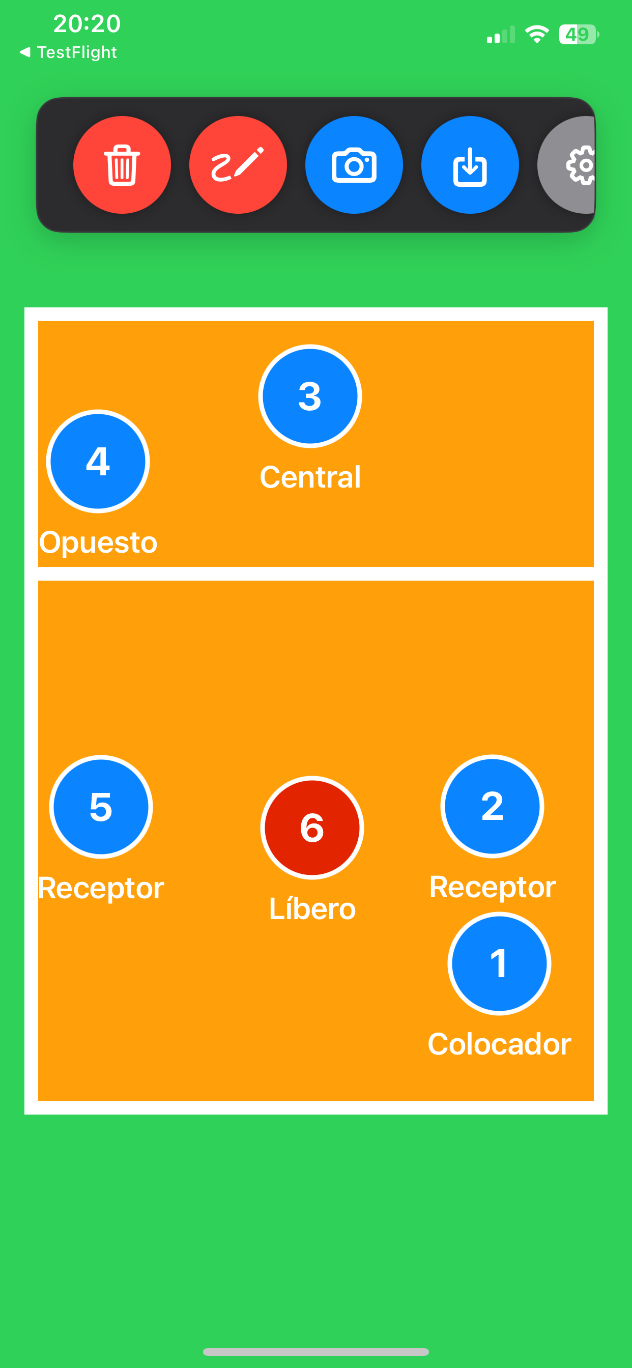 Rotaciones Voleibol