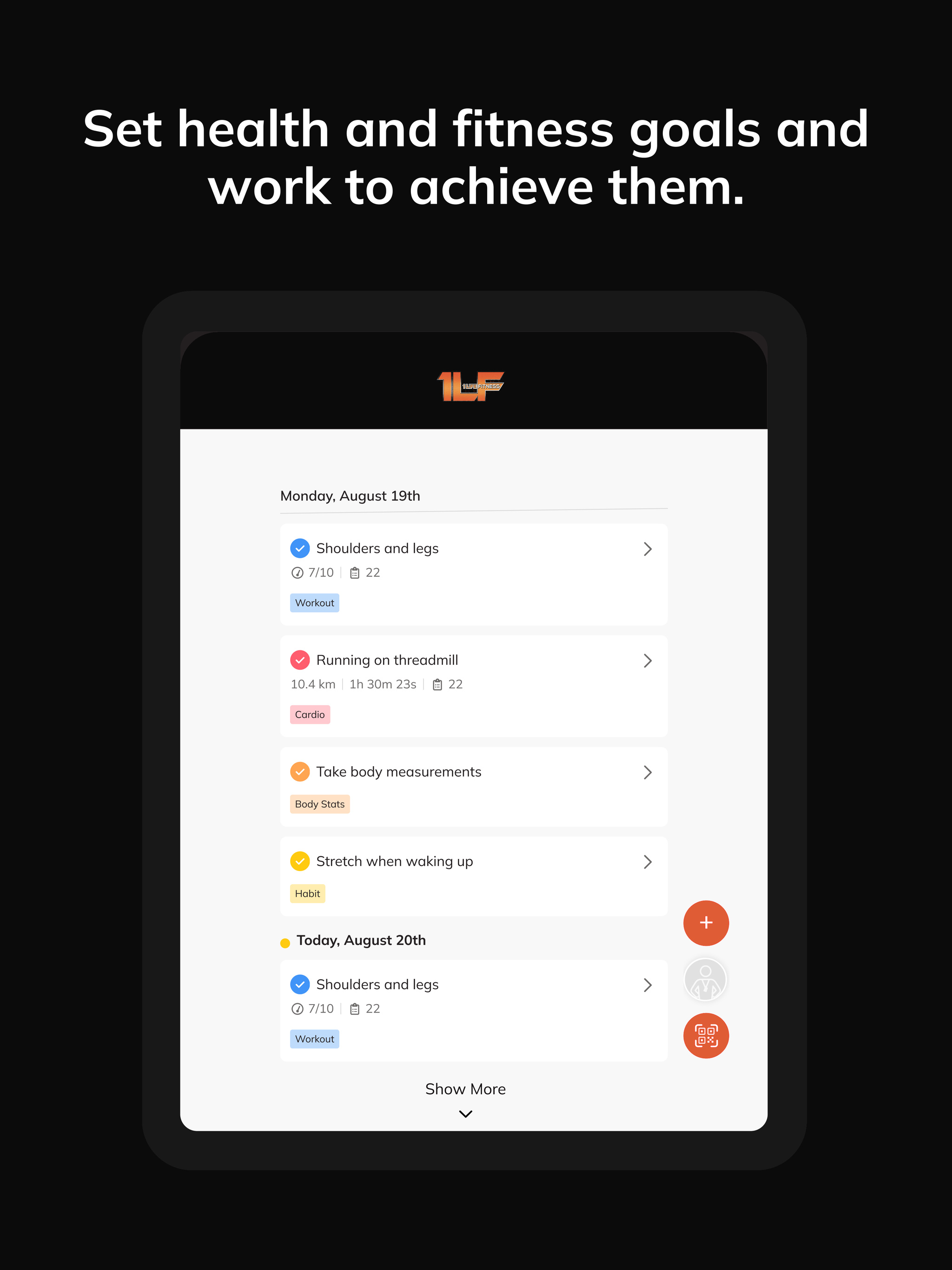 1 Life Fitness screenshot 14