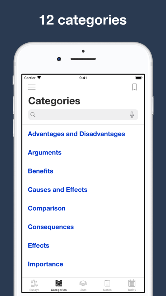 #5. Essay writing materials (iOS) 由: Bui Hoai Trang