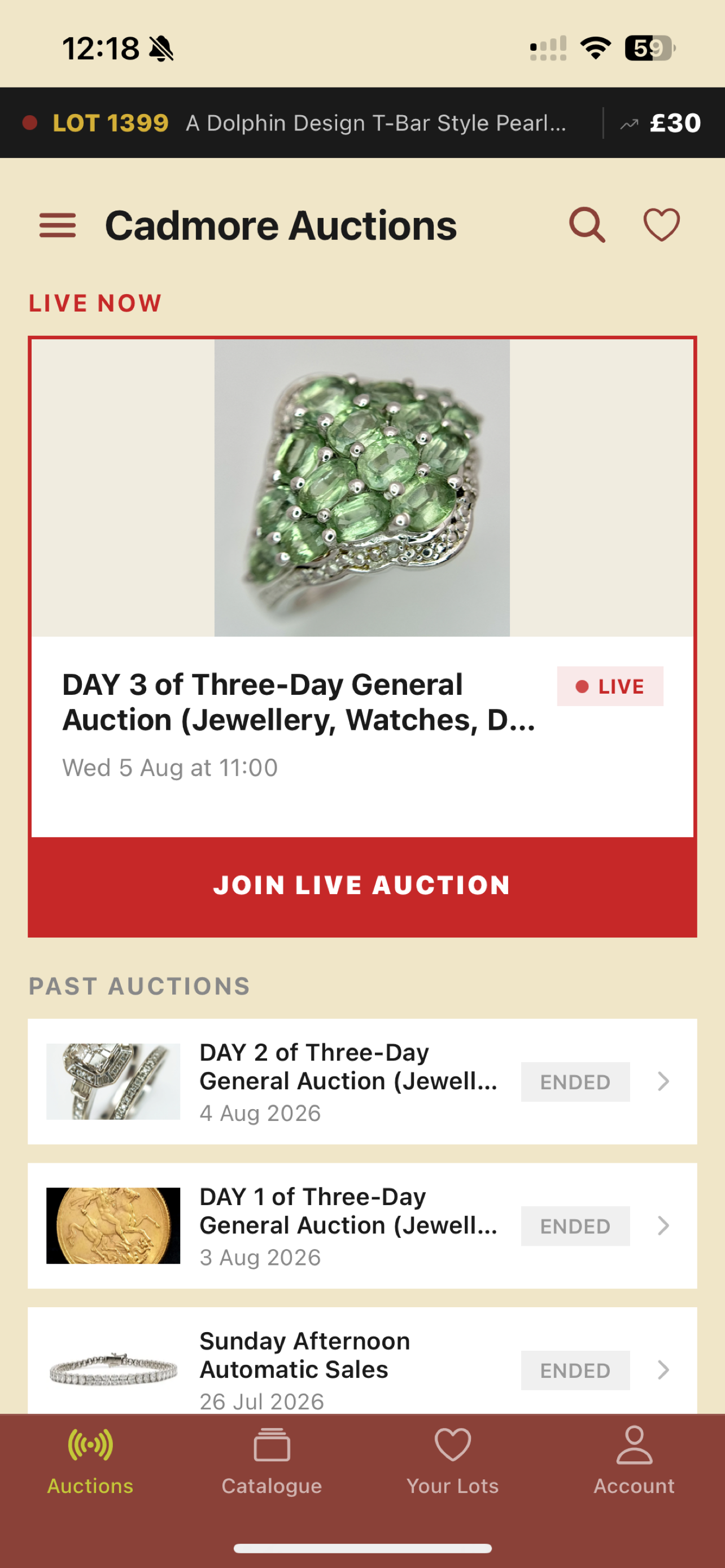 Cadmore Auctions screenshot 3