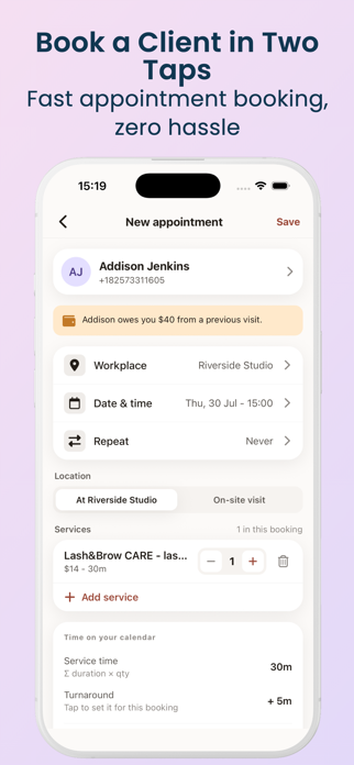 Appointment Booking Planner Screenshot 9 of 10