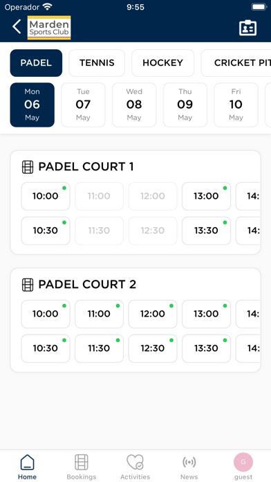 Marden Sports Club Screenshot