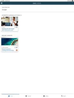 IHG University iPad image 3