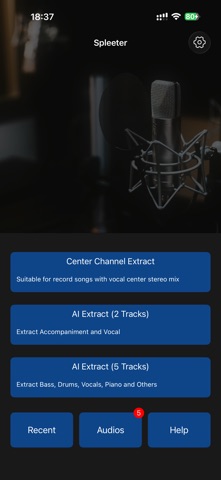 Music Spleeter|Splitter &Remix Screenshot 1 of 8