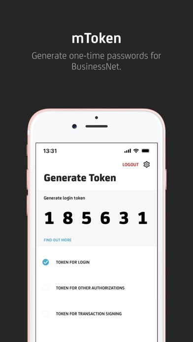 UniCredit RO - Business Mobile Screenshot