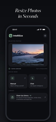 IntelliSize: Resize & Clean Up Screenshot 1 of 6