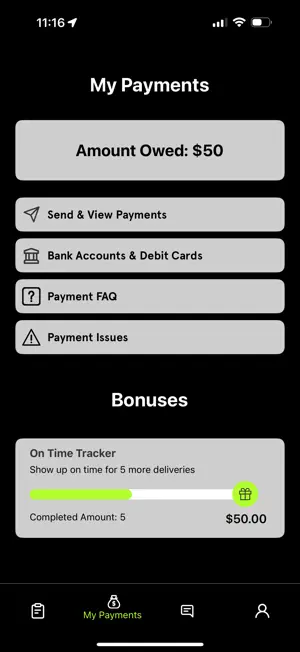 Vamo Delivery Driver screenshot 1