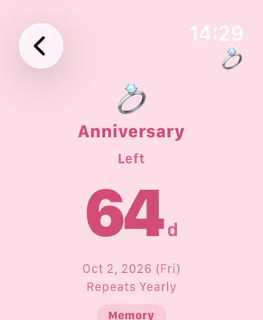 DaysThing - Countdown & Days screenshot 10