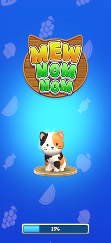 Mew Nom Nom iPhone screenshot