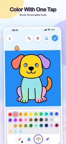 Toddler & Kids Coloring Games screenshot 1