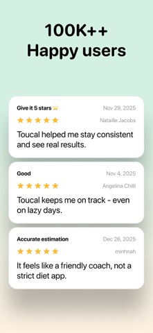 Tou Calo AI - Calorie Counter screenshot