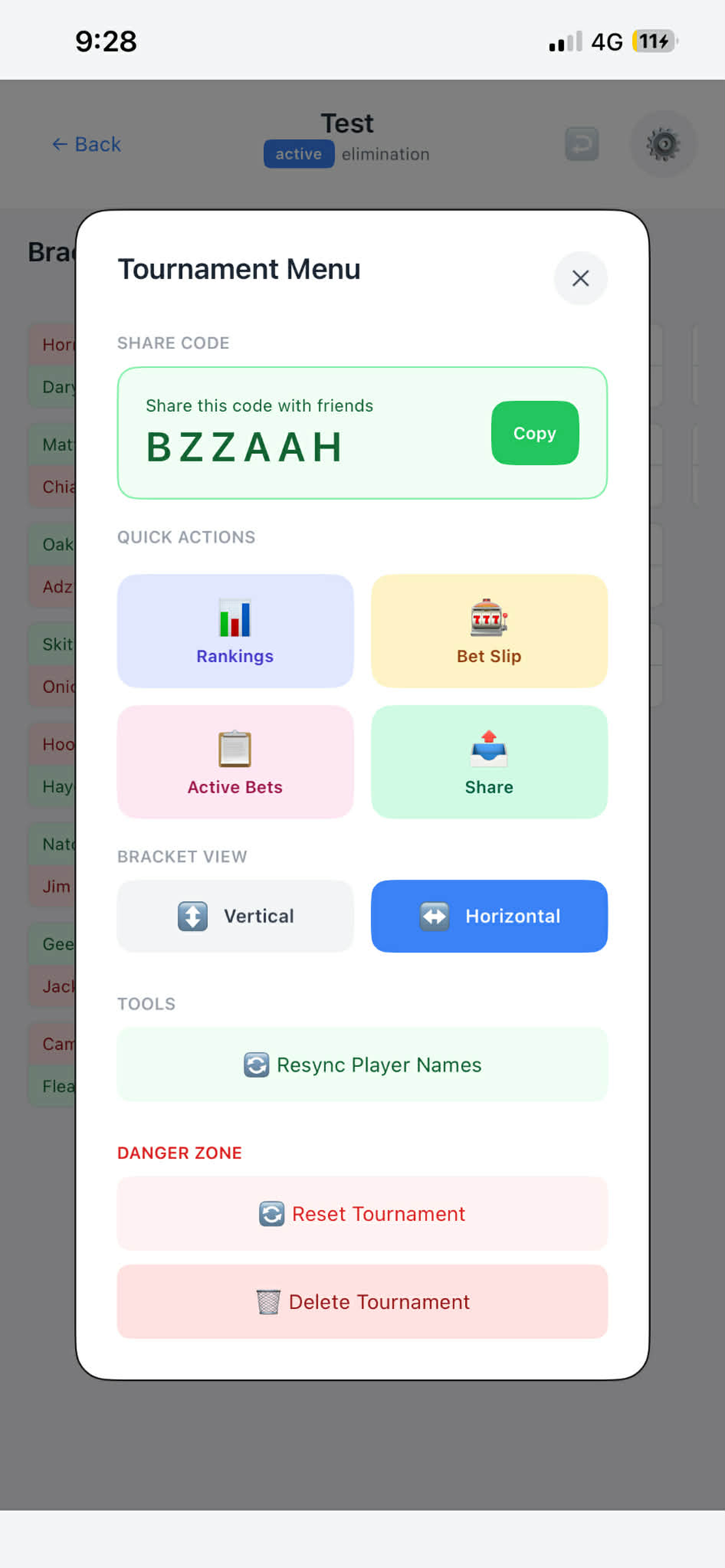 TournaComp screenshot 4