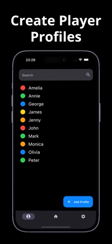 Keep Score - ScoreUp iPhone screenshot