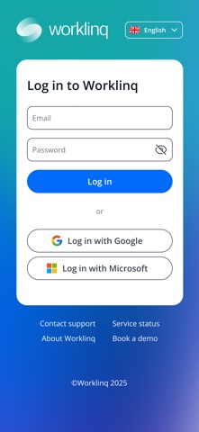 Worklinq App screenshot