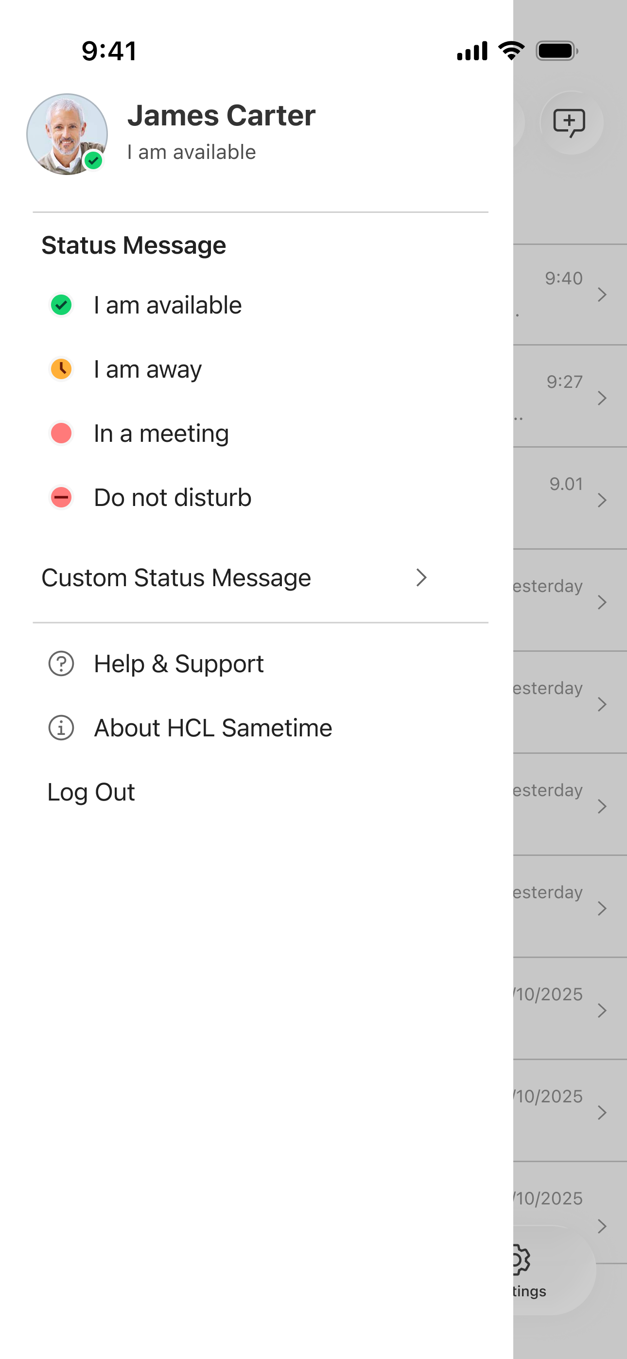 HCL Sametime screenshot 2