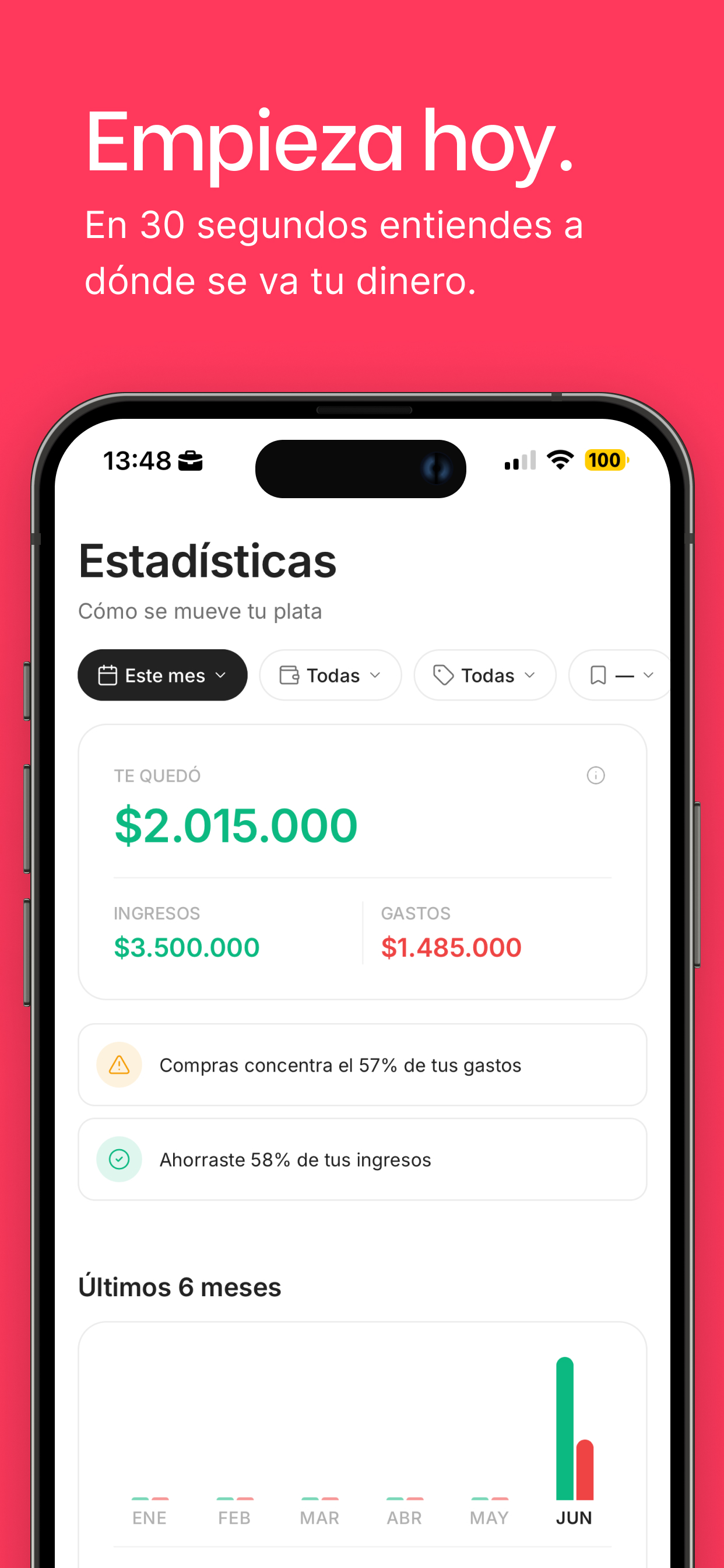 Walpli - Gastos y finanzas screenshot 8
