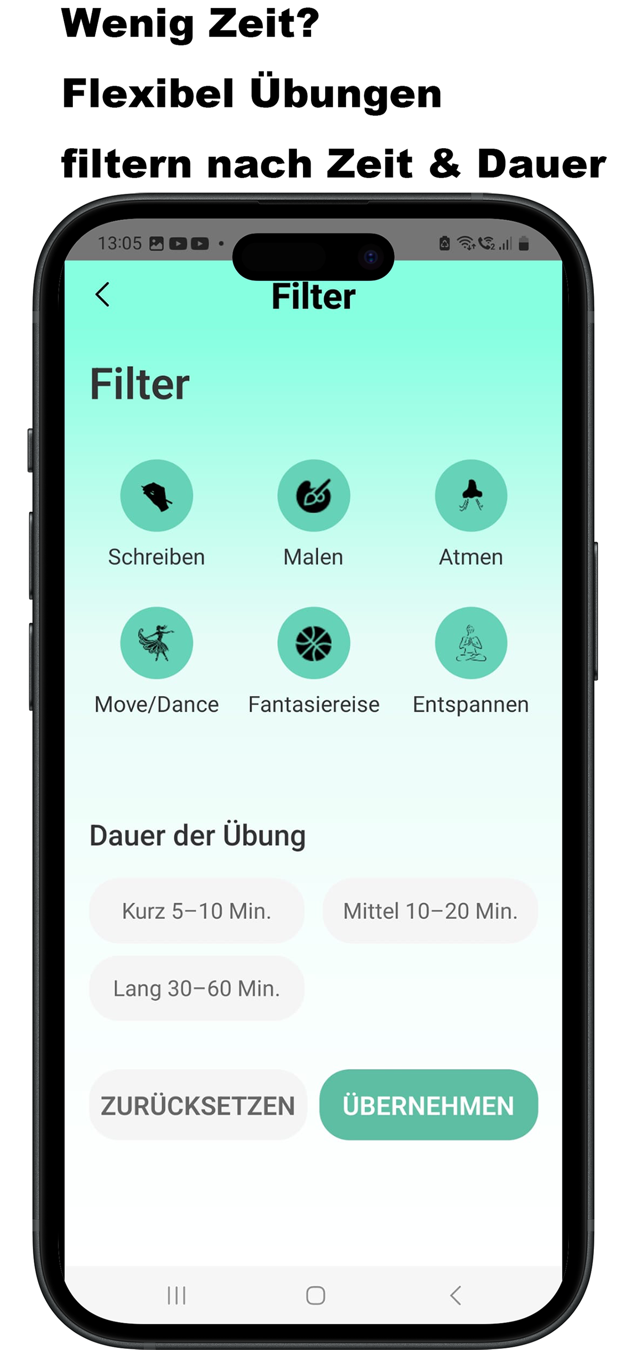 Traumakompass Lern-App kreativ