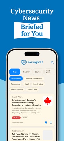OversightIQ screenshot