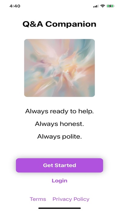 Q&A Companion Screenshot