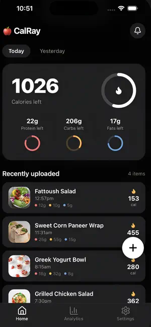 CalRay - Calorie Tracking App screenshot 3