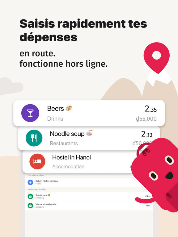 Screenshot #5 pour TravelSpend - Budget de voyage
