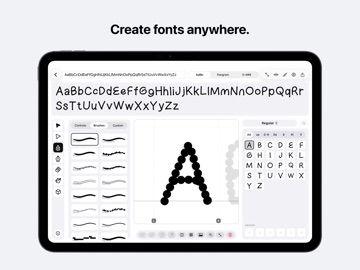 Doodle Fonts iPad screenshot