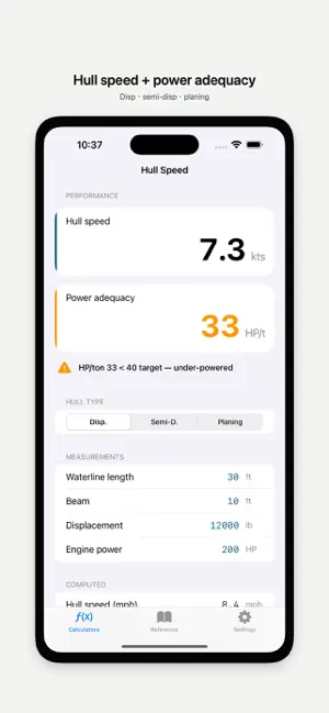Boat Calculator: Marine Engine screenshot 2