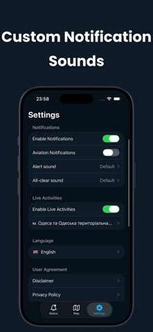Alert+ — Air Raid Alerts Screenshot 5 of 7