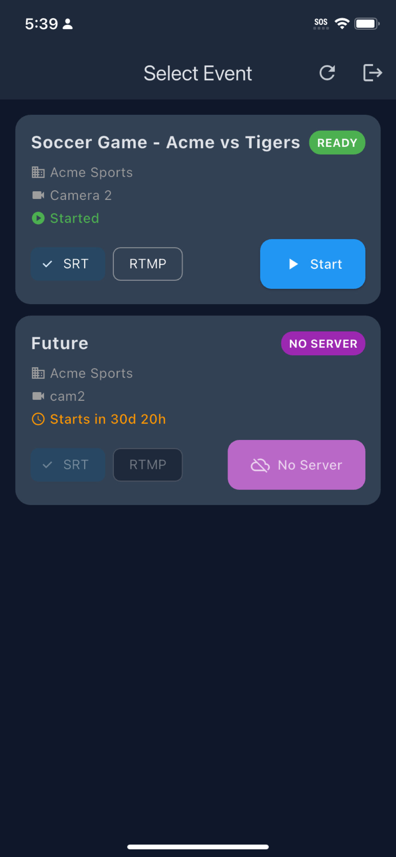 LiveSource Broadcast screenshot 4