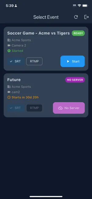 LiveSource Broadcast screenshot 4