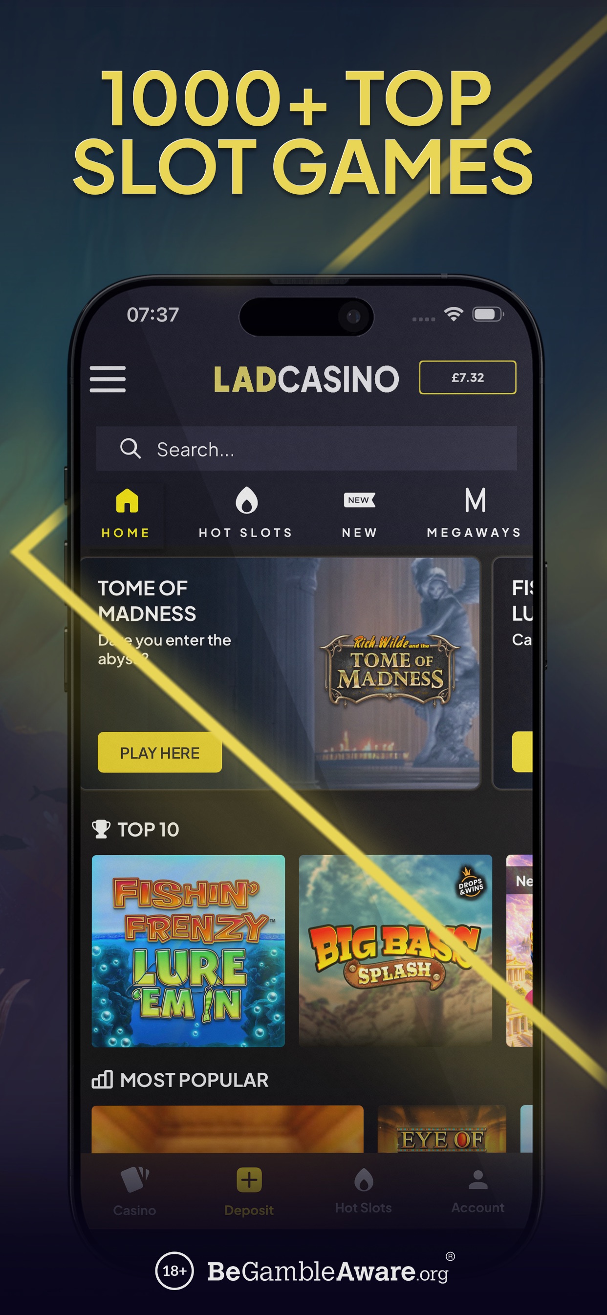 Screenshot 2 of Lad Casino: Real Money Slots