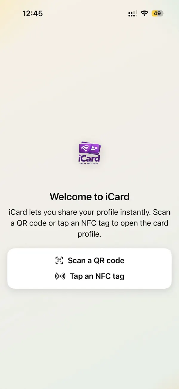 Screenshot #2 pour iCard Work