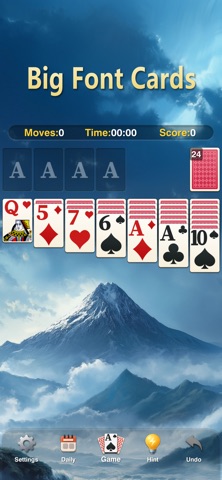 Zen Solitaire - Classic Card iPhone screenshot