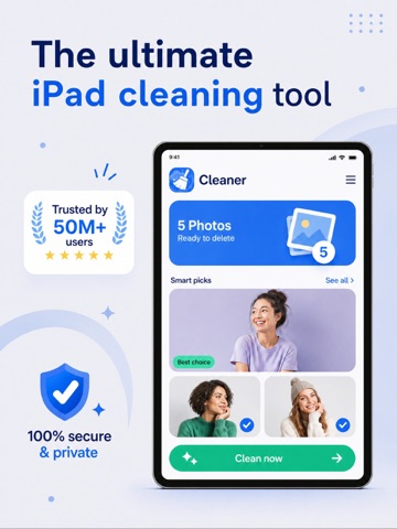 Cleaner Ace: Clean Up Storage iPad screenshot