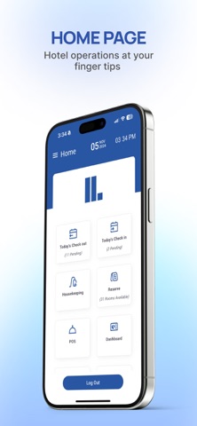 Hotelogix Mobile Hotel app screenshot 2