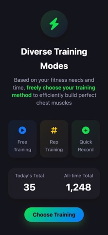 Push Up Tracker & record Screenshot 2 of 5